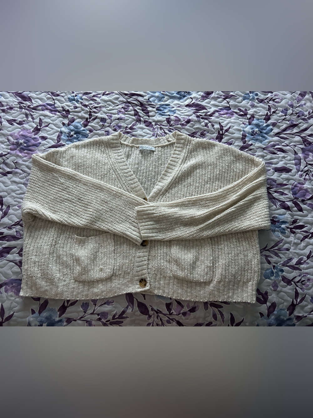 Arizona cream cardigan